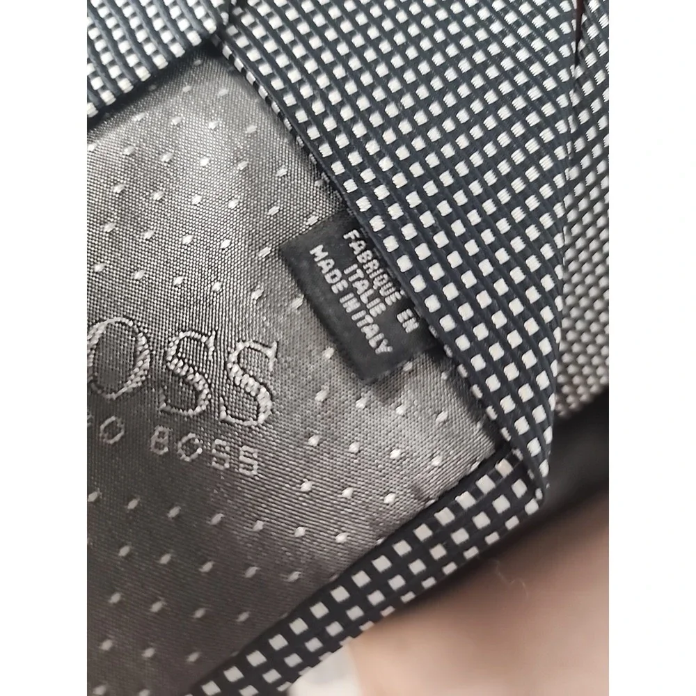 Set Of 2 BOSS Hugo Boss Silk Tie Designer Business‎ Office Handmade